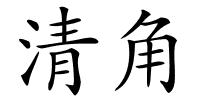 清角的解释