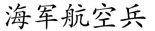 海军航空兵的解释