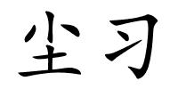 尘习的解释