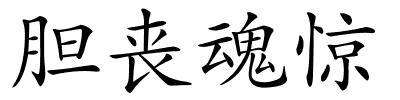 胆丧魂惊的解释