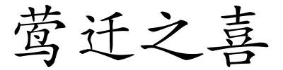 莺迁之喜的解释