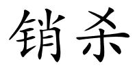 销杀的解释