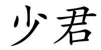 少君的解释