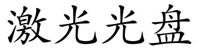 激光光盘的解释