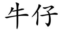 牛仔的解释