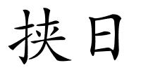 挟日的解释