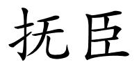 抚臣的解释