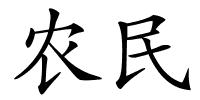 农民的解释