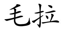 毛拉的解释