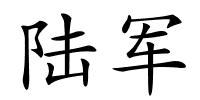 陆军的解释