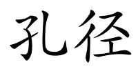 孔径的解释