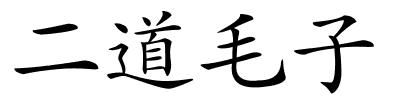 二道毛子的解释