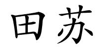 田苏的解释