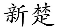 新楚的解释