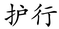 护行的解释