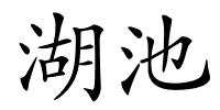 湖池的解释