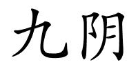 九阴的解释