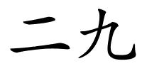 二九的解释