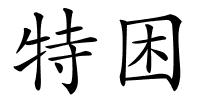 特困的解释