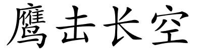 鹰击长空的解释