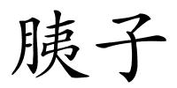 胰子的解释