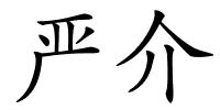 严介的解释