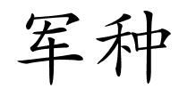 军种的解释