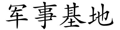 军事基地的解释