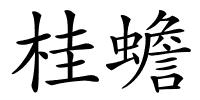 桂蟾的解释