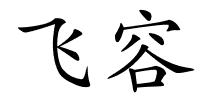 飞容的解释