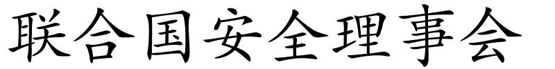 联合国安全理事会的解释