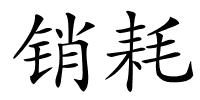 销耗的解释