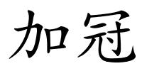 加冠的解释