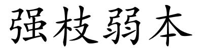 强枝弱本的解释