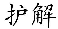 护解的解释