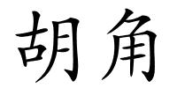 胡角的解释