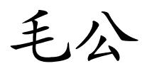 毛公的解释