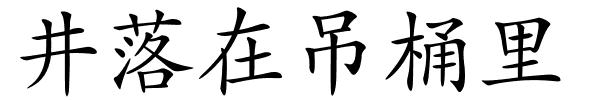 井落在吊桶里的解释