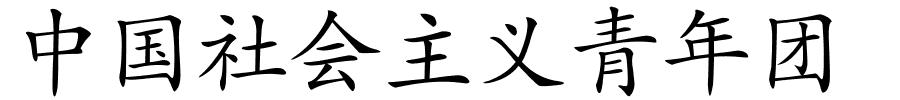 中国社会主义青年团的解释