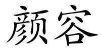 颜容的解释