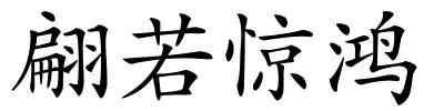 翩若惊鸿的解释