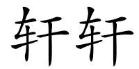 轩轩的解释