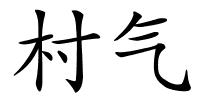 村气的解释