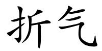 折气的解释