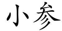 小参的解释