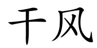 干风的解释