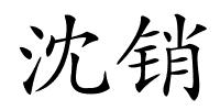 沈销的解释