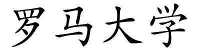 罗马大学的解释