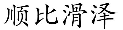 顺比滑泽的解释