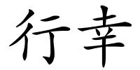 行幸的解释